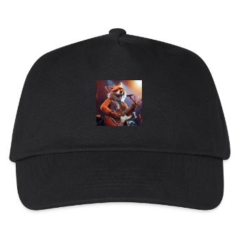 Fuchs - Kinder Basecap - Schwarz - Vorne