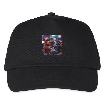 Hérisson - Casquette de baseball Enfant - noir - Devant