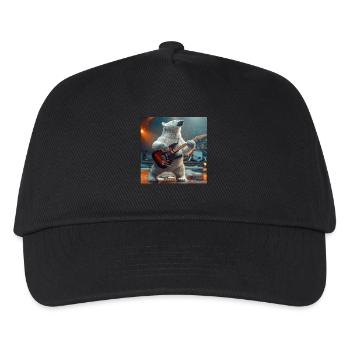 Eisbär - Kinder Basecap - Schwarz - Vorne