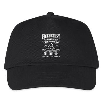 Biochemist Try To Be A Nice Biochemist - Kids’ Baseball Cap - black - Front
