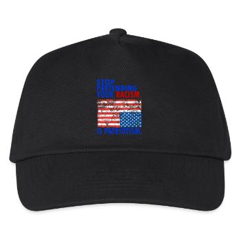 STOP PRETENDING YOUR RACISM IS PATRIOTIS - Kinder Basecap - Schwarz - Vorne