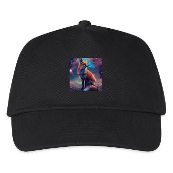 Fuchs - Kinder Basecap - Schwarz - Vorne