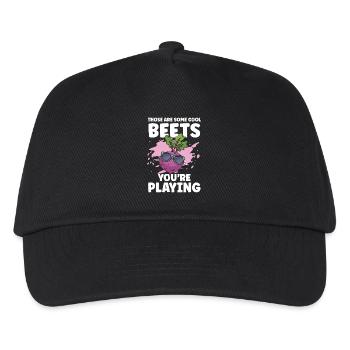 Those Are Some Cool Beets You’re Playing - Kinder Basecap - Schwarz - Vorne