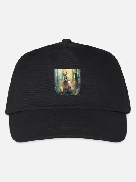 Rabbit - Kids’ Baseball Cap - black