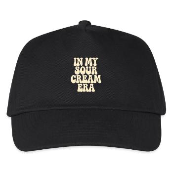 In My Sour Cream Era For Sour Cream Food Sauce - Kids’ Baseball Cap - black - Front