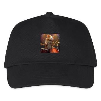 Guinea pig - Kids’ Baseball Cap - black - Front