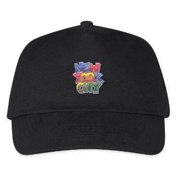 New York City Graffiti - Kinder Basecap - Schwarz - Vorne