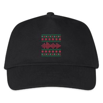 Christmas Audio Engineer Christmas - Kids’ Baseball Cap - black - Front