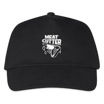 Proud To Be A Meat Cutter - Kids’ Baseball Cap - black - Front
