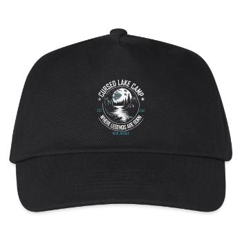 Cursed Lake Camp 1958 Retro Halloween New Jersey - Kids’ Baseball Cap - black - Front