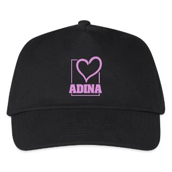 Bachelorette Adina - Kinder Basecap - Schwarz - Vorne