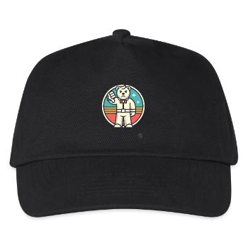 Mauvaise note, pouces vers le bas Rejeter l’ours - Casquette de baseball Enfant - noir - Devant