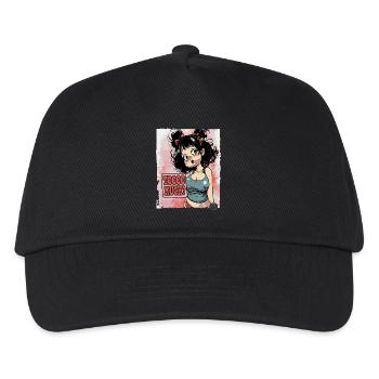 Cette fille a beaucoup et exige trop - Casquette de baseball Enfant - noir - Devant
