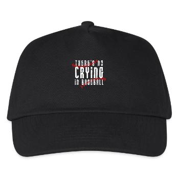 Baseball Sports Baseball Player Pitcher Catcher USA - Kids’ Baseball Cap - black - Front
