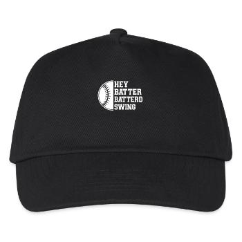 Baseball Sports Joueur de baseball Lanceur Receveur États-Unis - Casquette de baseball Enfant - noir - Devant
