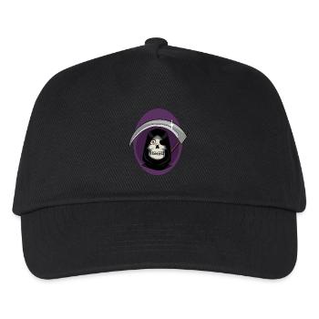 La Faucheuse - Casquette de baseball Enfant - noir - Devant