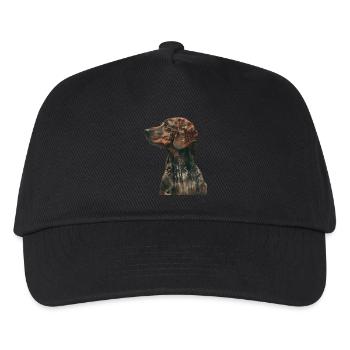 Beagle - Casquette de baseball Enfant - noir - Devant