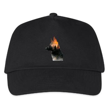 German Shepherd - Kids’ Baseball Cap - black - Front