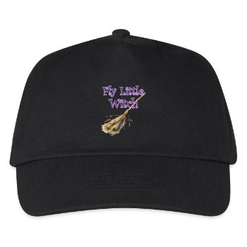 Fly Little Witch - Kids’ Baseball Cap - black - Front