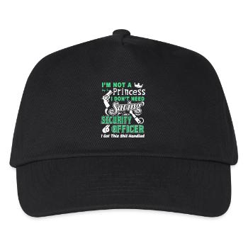 Security Officer I'm A Security Officer - Kids’ Baseball Cap - black - Front