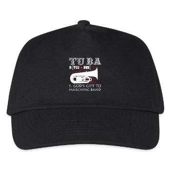 Tuba Definition - Kids’ Baseball Cap - black - Front