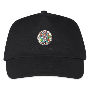 Eat Smart, Live Healthy: Brain Burger - Kids’ Baseball Cap - black - Front