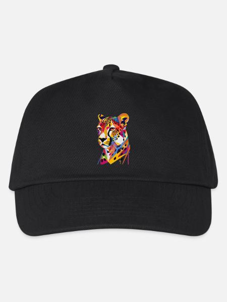 Gepard - Kinder Basecap - Schwarz