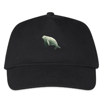 Seekuh Dugongs Dugong - Kinder Basecap - Schwarz - Vorne