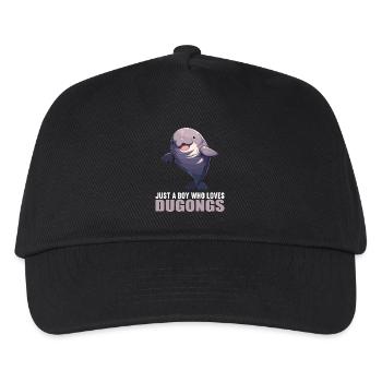 Seekuh Dugongs Dugong - Kinder Basecap - Schwarz - Vorne