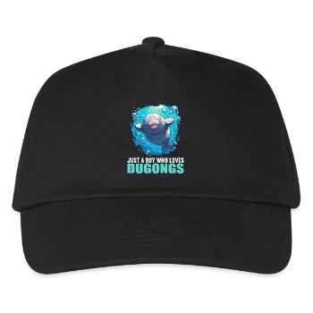 Seekuh Dugongs Dugong - Kinder Basecap - Schwarz - Vorne