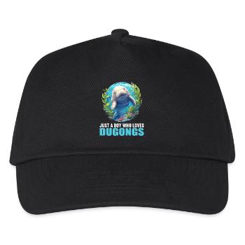 Seekuh Dugongs Dugong - Kinder Basecap - Schwarz - Vorne