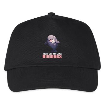 Seekuh Dugongs Dugong - Kinder Basecap - Schwarz - Vorne