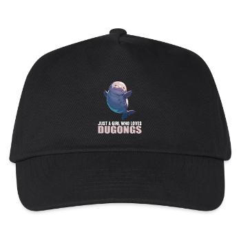 Seekuh Dugongs Dugong - Kinder Basecap - Schwarz - Vorne