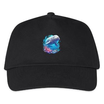 Seekuh Dugongs Dugong - Kinder Basecap - Schwarz - Vorne