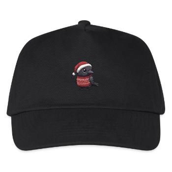Bande dessinée de Noël Raven Crow - Casquette de baseball Enfant - noir - Devant