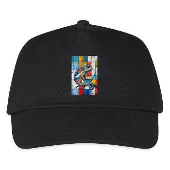 Chameleon - Kids’ Baseball Cap - black - Front