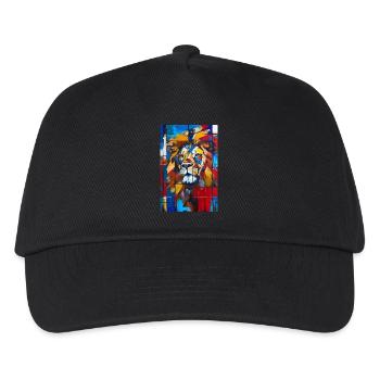Lion - Kids’ Baseball Cap - black - Front