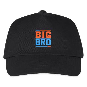 BIG BRO - Kids’ Baseball Cap - black - Front