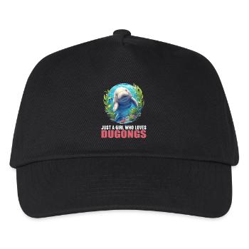 Seekuh Dugongs Dugong - Kinder Basecap - Schwarz - Vorne