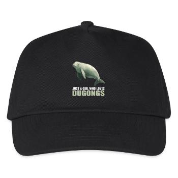 Seekuh Dugongs Dugong - Kinder Basecap - Schwarz - Vorne