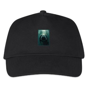 Seekuh Manatees Manatee - Kinder Basecap - Schwarz - Vorne