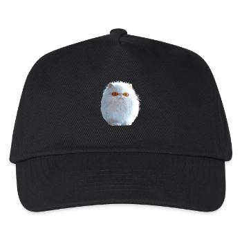 Perserkatze Perser Katze Persian Cat Süße Katzen - Kinder Basecap - Schwarz - Vorne