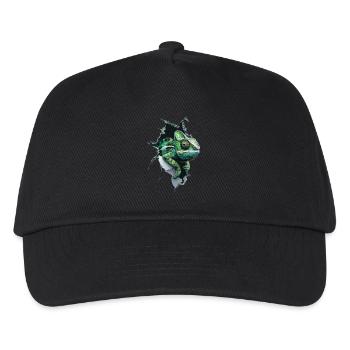 Chameleon - Kids’ Baseball Cap - black - Front