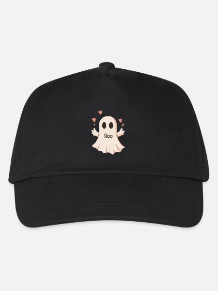 Halloween Geschenk Frauen Geist Männer Kinder Deko - Kinder Basecap - Schwarz
