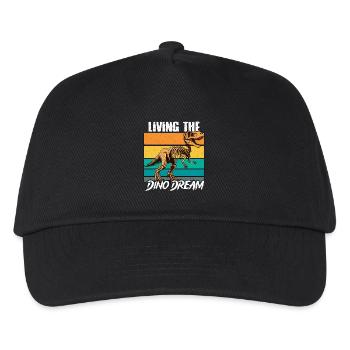 Paleontology Living The Dino Dream Fossil Hunting - Kids’ Baseball Cap - black - Front