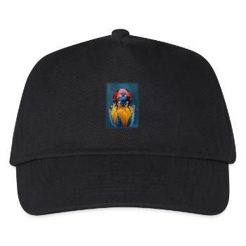 Ladybug Marienkäfer - Kids’ Baseball Cap - black - Front