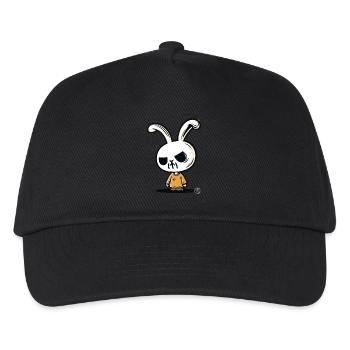 Das einfache böse Häschen - Kinder Basecap - Schwarz - Vorne