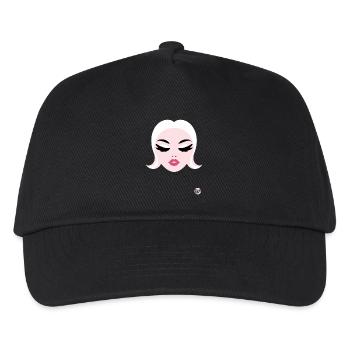 Beautiful girl - Kids’ Baseball Cap - black - Front