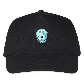 Wow! Colorful Candy Doodle Dog - Kids’ Baseball Cap - black - Front