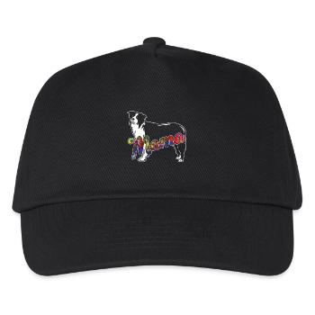 Border Collie Border Collie Dog Mama - Kids’ Baseball Cap - black - Front